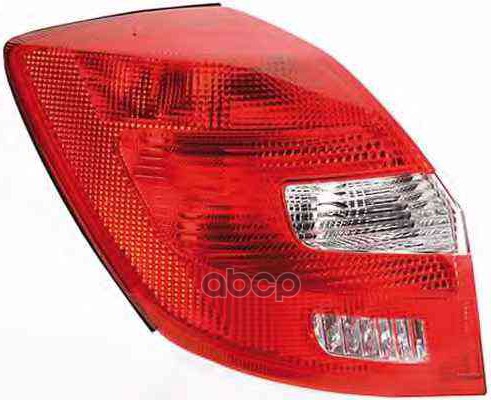 Фонарь задний левый SKODA FABIA 2006-2014 TYC арт. 11-c268-01-2b