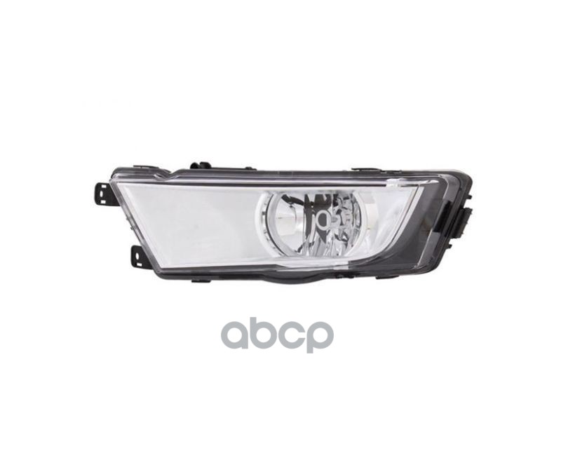 Фара противотуманная левая SKODA OCTAVIA 2013 CHROME TYC арт. 19-c350-a1-2b