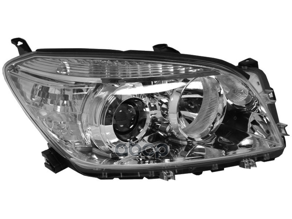 Фара правая TOYOTA RAV-4 2006-2008  CHROME  ELECTRIC W/O MOTOR TYC арт. 20-b531-05-2b