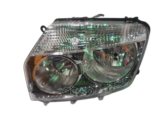 Фара левая RENAULT DUSTER 2010-  CHROME W/O CABLE TYC арт. 20-c478-b5-2b