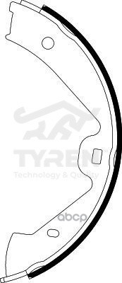 Колодки тормозные барабанные TYREN арт. TYR1414601