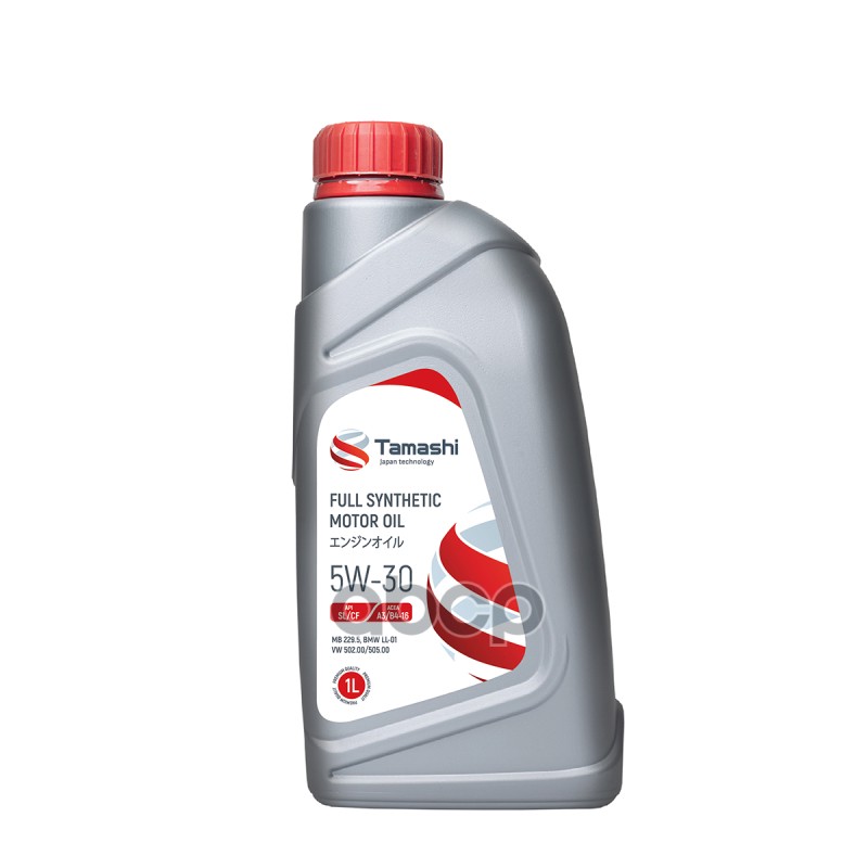 Tamashi 5W-30 1L Api Sl/Cf, A3/B4-16 (Mb 229.5, Bmw Ll-01, Vw502.00/505.00) Масло Моторное Синтетическое