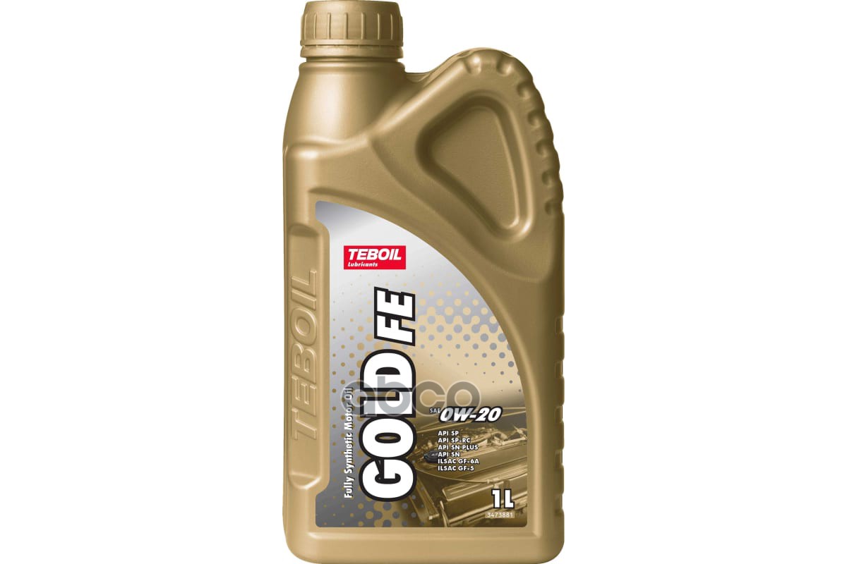 Teboil Масло моторное TEBOIL Gold FE 0W-20 синтетическое 1 л 3468065