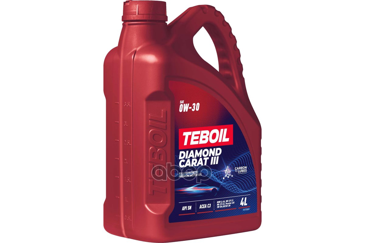 Teboil Масло моторное TEBOIL Diamond Carat III 0W-30 4 л 3602118