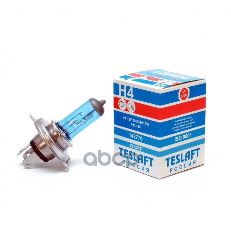Лампа 12V H4 100/90W Teslaft 1 Шт. Картон 142776 Teslaft арт. 142776