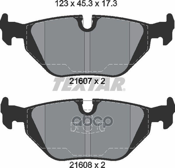 Колодки Тормозные Дисковые Задн Bmw: 3 90-98, 3 Compact 94-00, 3 Touring 95-99, 3 Кабрио 93-99, 3 Купе 92-99, Z1 88-91, Z3 95...