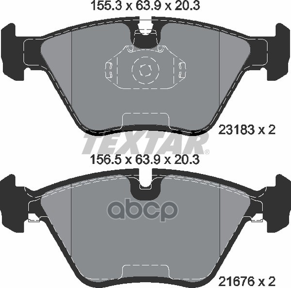 Колодки Тормозные Дисковые Передн Bmw: 3 99-05, 3 Touring 99-05, 3 Кабрио 00-, 3 Купе 00-, X3 04-,  Mg: Mg Zt 03-, Mg Zt- T 0...