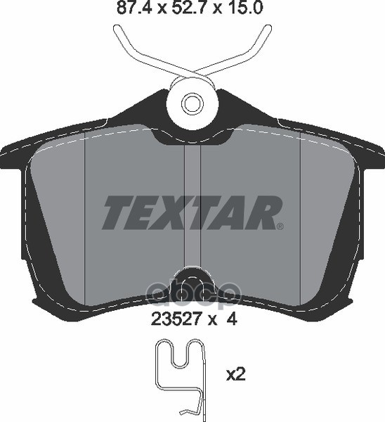 Колодки Тормозные Дисковые Задн Honda: Accord Vii 98-02, Accord Vii Aerodeck 98-, Accord Vii Hatchback 99-02, Accord Viii 03-...