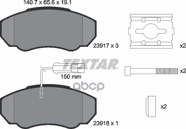 Колодки Тормозные Дисковые Передн Citroen: Jumper C Бортовой Платформой 94-02, Jumper C Бортовой Платформой 02-, Jumper Автоб...