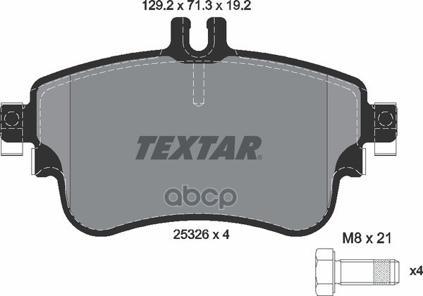 Колодки Тормозные Дисковые Mercedes-Benz: A-Class A 160 Cdi/A 180/A 180 Cdi/A 180 Cdi 12-, B-Class B 160 Cdi/B 180/B 180 Cdi/...