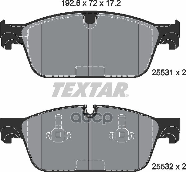 Колодки Тормозные Дисковые Передние Mercedes-Benz Gl-Class (X166) 12- / Gle (W166) 15- / M-Class (W166) 11- С Противошумной П...