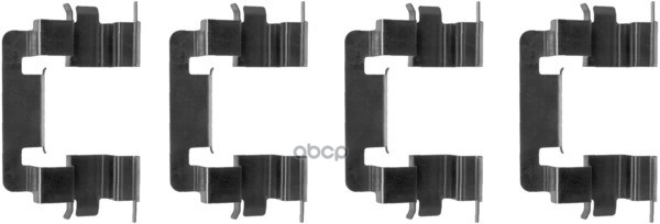 Монтажный комплект тормозных колодок ACCORD VI (CG  CK) ACCORD VI Hatchback (CH) ACCORD VI Stufenhe Textar арт. 82061200