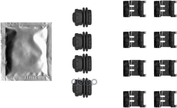 Комплект Монтажный Дискового Тормоза | Зад | Textar арт. 82552500