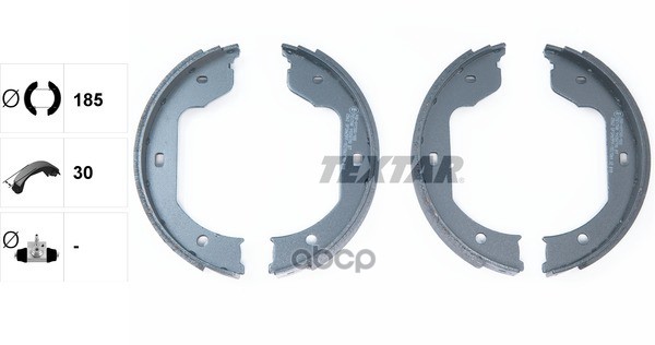 Колодки стояночного тормоза TEXTAR 91058700 Textar арт. 91058700