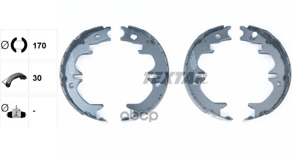 Колодки Тормозные Стояночного Тормоза Textar арт. 91059400