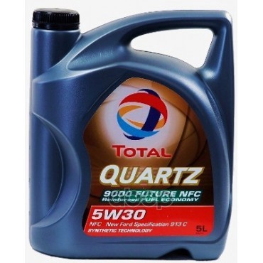TotalEnergies Масло Моторное Синтетическое 5Л - Quartz 9000 Future Nfc 5W30 A5/B5, A1/B1, Sl/Cf, Ford Wss-M2c-913-C (Ford Wss...