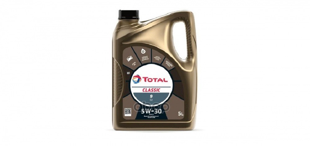 TotalEnergies Масло Моторное Полусинтетическоеическое Total Classic 9 5W-30 5Л (187559) 213839
