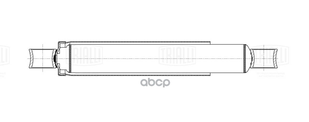 Амортизатор для а/м УАЗ 33036  39094  Профи (односкат.) задн. (AG 03522) Trialli арт. ag-03522