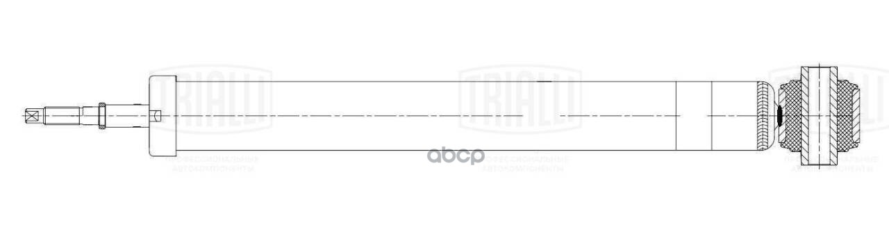 Амортизатор для а/м Kia Cerato (18-) задн. (AG 08551) Trialli арт. ag-08551