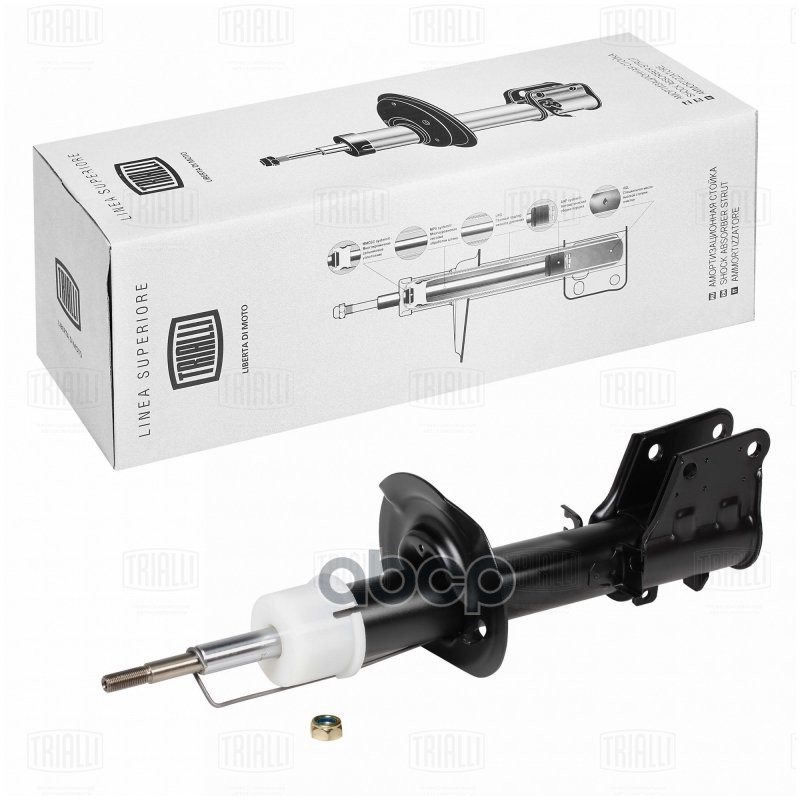 Амортизатор Fiat Albea (02-) (стойка) перед. лев./прав. (AG 16054) Trialli арт. AG16054