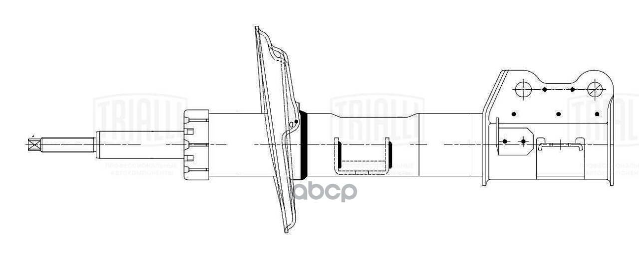 Амортизатор Opel Corsa D (06-) (стойка) пер. лев. (AG 21164) Trialli арт. AG21164