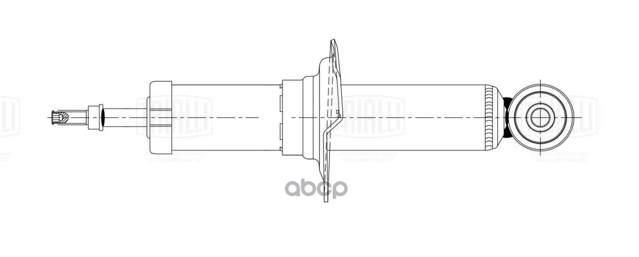 Амортизатор Subaru Impreza (08-) задн. (AG 22506) Trialli арт. AG22506