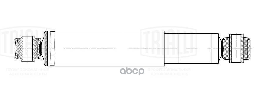 Амортизатор Renault Premium (96-) (468/760 20x55 20x62 O/O) задн. (AH 09529) Trialli арт. AH09529