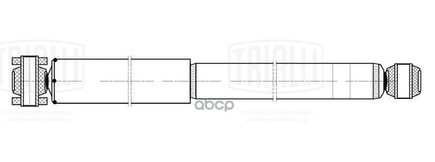 Амортизатор Mercedes T2/LN1 (86-)/Vario (96-)(380/626 56х50 14х58 14х40 O/O) пер. (AH 15026) Trialli арт. AH15026