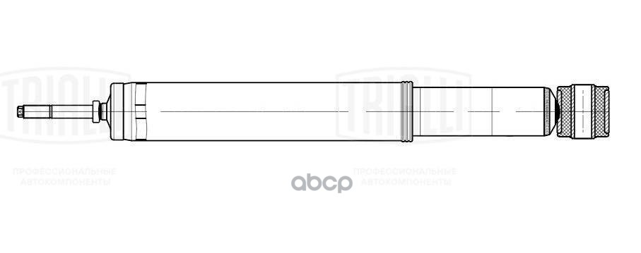Амортизатор MAN F2000 (94-)/M2000 (95-) (376/634 12x71 16x50 I/O) пер. (AH 51001) Trialli арт. AH51001