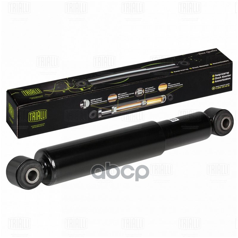 Амортизатор Man Tga (04-)/Tgs (07-)/Tgx (07-)/F2000 (95-) (418/668 20X62 20X62 O/O) Задн. (Ah 51525) Trialli арт. AH51525