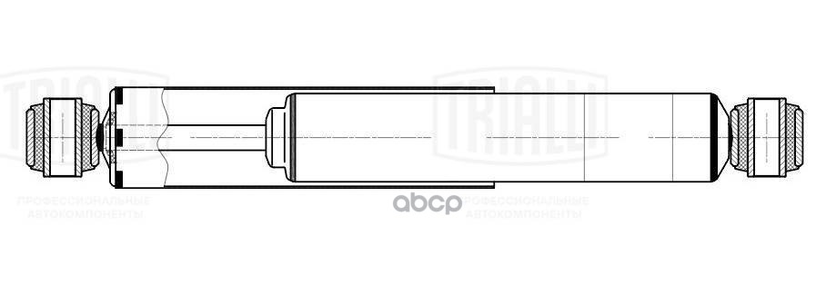Амортизатор MAN TGA (00-) (457/734 20х63 20х63 О/О) задн. (AH 51532) Trialli арт. AH51532