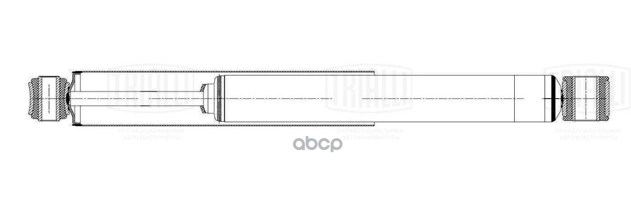 Амортизатор MAN TGM (05-) (450/723 O/O) задн. (AH 51539) Trialli арт. AH51539
