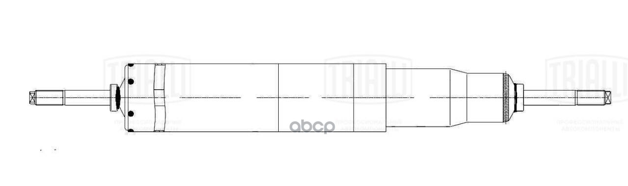 Амортизатор Setra (358/594 14x70 14x75 I/I) задн. (AH 51543) Trialli арт. AH51543
