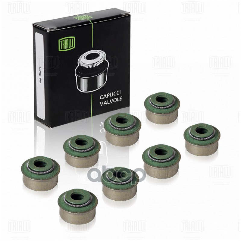 Колпачки маслосъемные кмпл. (8 шт.) Daewoo Nexia SOHC (95-) (CV 0504) Trialli арт. CV0504