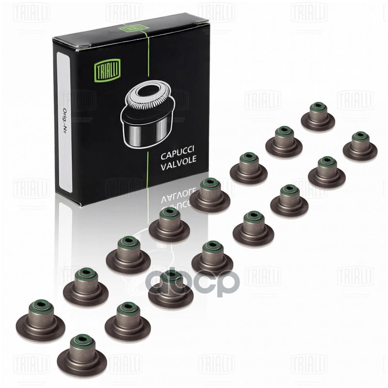 Колпачки маслосъемные кмпл. (16 шт.) Daewoo Nexia New (08-) DOHC (CV 0505) Trialli арт. CV0505