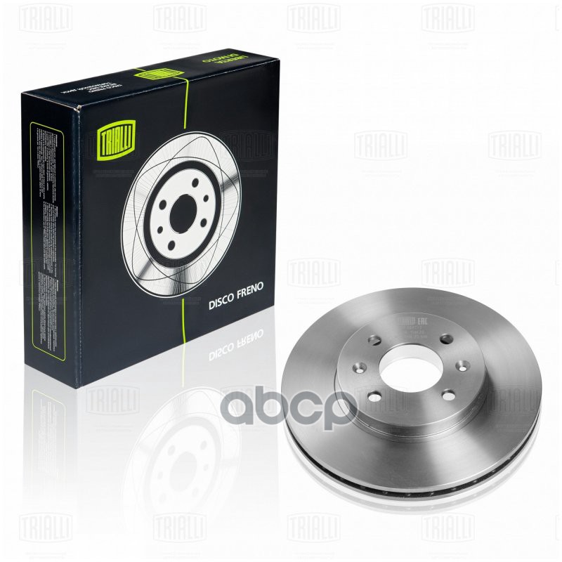 Диск торм.передний Hyundai Solaris d256, высота 43.7mm DF 084710 Trialli арт. DF084710