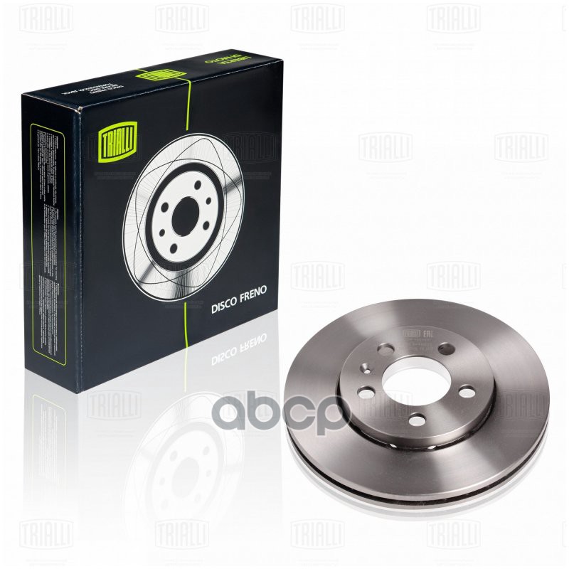 Диск торм. перед. VW Polo Sedan RUS 10- 1ZE/1ZG d256 DF 180105 Trialli арт. DF180105