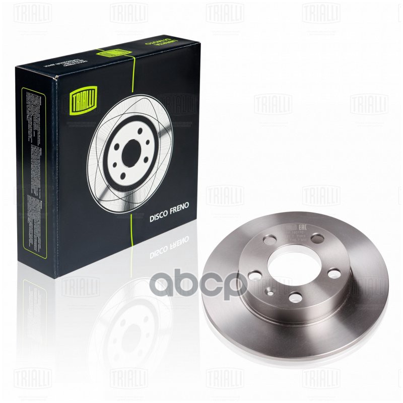 Диск торм. зад. VW Polo Sedan RUS 10- d230 DF 180110 Trialli арт. DF180110