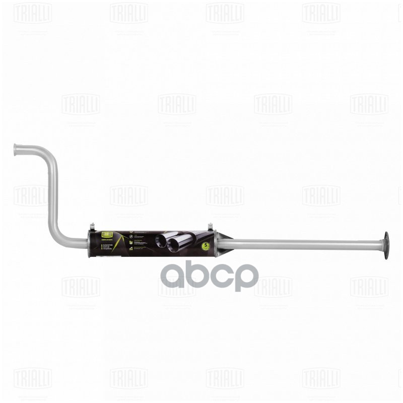 Глушитель Лада 2108 доп. (резонатор) б/кат. длин. (алюм. сталь) (EAM 0109) Trialli арт. EAM0109