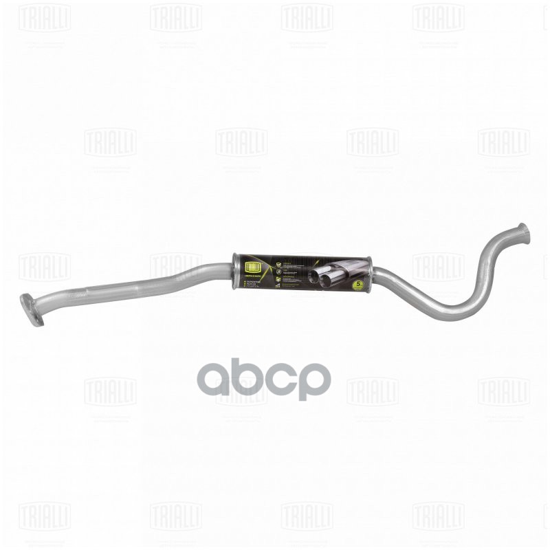 Глушитель Лада 2104i Евро-3 доп. (резонатор) (алюм. сталь) (EAM 0132) Trialli арт. EAM0132