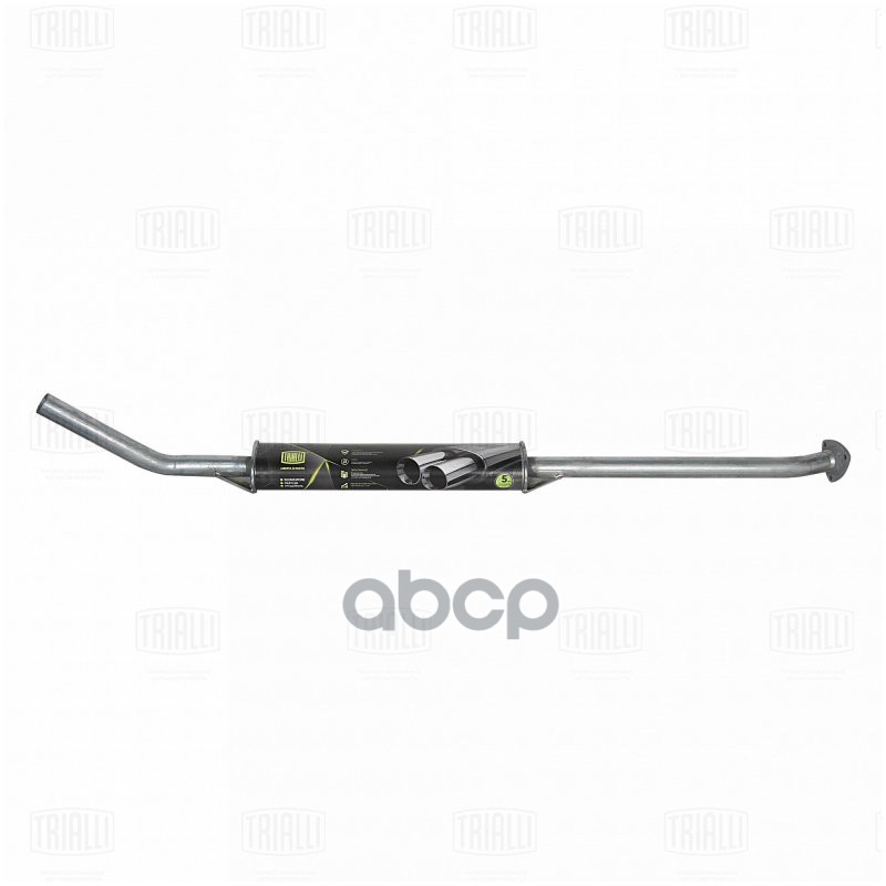 Глушитель для а/м Лада 2131 Евро-3 доп. (резонатор) (алюм. сталь) TRIALLI EAM 0133 Trialli арт. EAM 0133