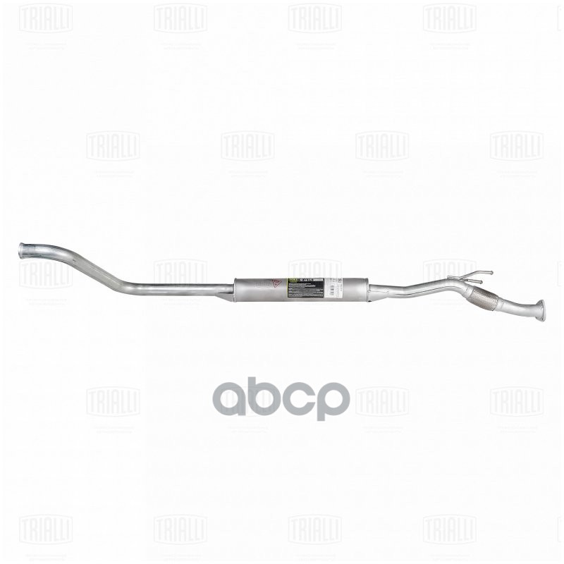 Глушитель для а/м Лада Vesta (19-) доп. (резонатор) с гофрой н/о (алюм. сталь) TRIALLI EAM 0140 Trialli арт. EAM 0140