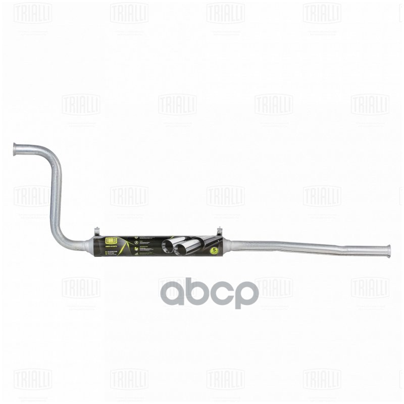 Глушитель Для А/М Лада 2108 Доп. (Резонатор) Со Стронгером (Алюм. Сталь) (Eam 0145) T-Sport Trialli арт. EAM0145