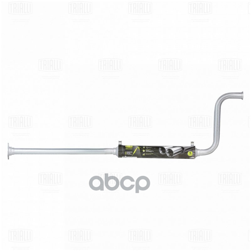 Глушитель Для А/М Лада 2108 Доп. (Резонатор) Б/Кат. Длин. Со Стронг. (Алюм. Сталь) (Eam 0147) T-Spor Trialli арт. EAM0147