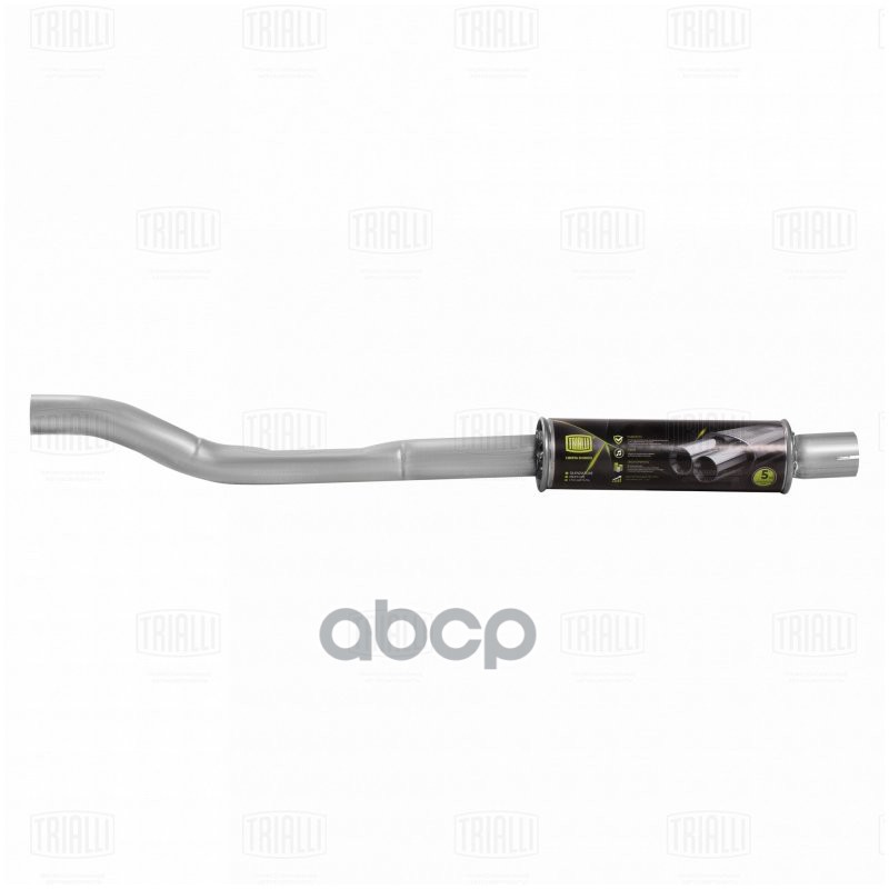 Глушитель Для А/М Газ 31029 (Дв. 406) Доп. (Резонатор) Корот. (Алюм. Сталь) Trialli Eam 0313 Trialli арт. EAM 0313