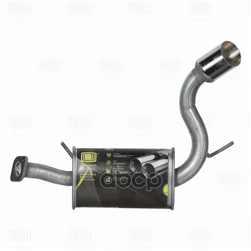 Глушитель Для А/М Chevrolet Captiva (06-) 2.0D Осн. (Алюм. Сталь) Правый (Emm 0511) Trialli арт. EMM0511