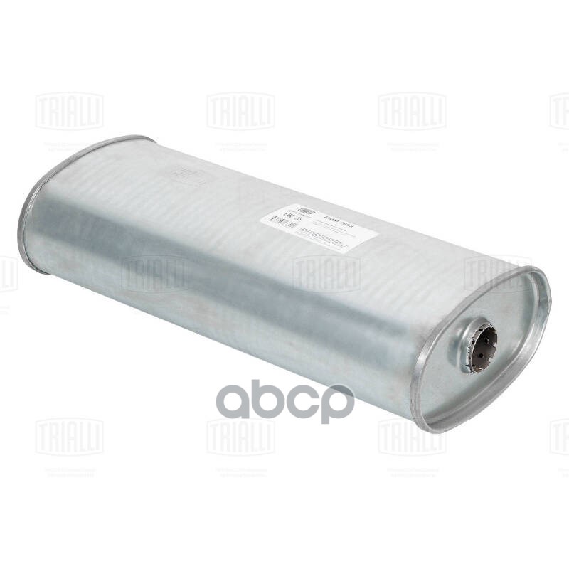 Глушитель Универс. (Овальный) 131Х221, L=485, D=42 (Алюм. Сталь) Trialli Emm 3603 Trialli арт. EMM 3603