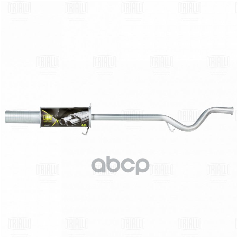 Глушитель для а/м Лада 2115 осн. прямоточный (алюм. сталь) T-Sport TRIALLI EMM 4005 Trialli арт. EMM 4005