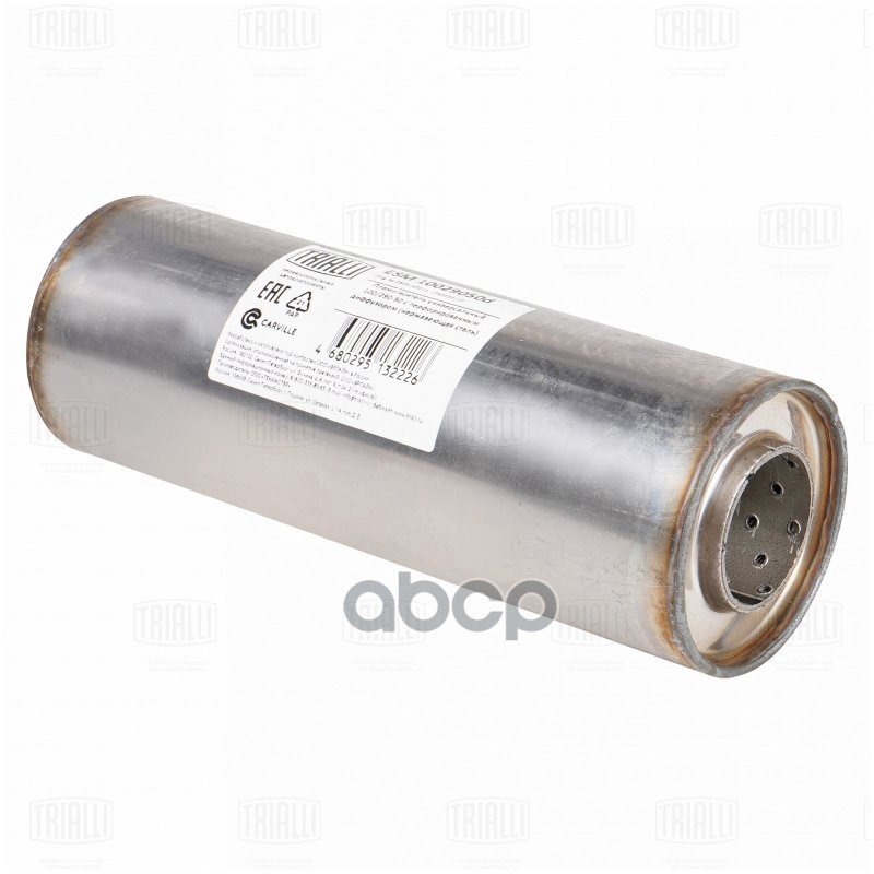 Пламегаситель универс. 100/290-50 с перф. диффузором (нерж. сталь) (ESM 10029050d) Trialli арт. ESM10029050D