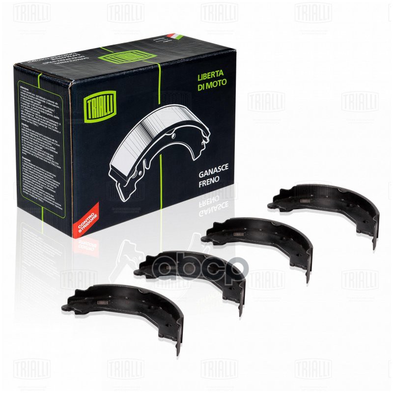 Колодки торм. барабан. зад. Kia Sorento 02- стоян. торм. GF 0866 Trialli арт. GF0866